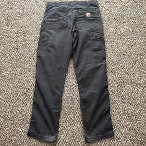 Carhartt black double knee pants